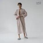 Béžový župan veľkosť XXL Honeycomb - Linen Tales Béžový župan veľkosť XXL Honeycomb - Linen Tales