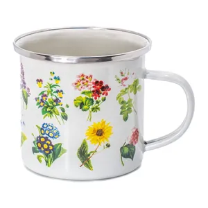 Biely hrnček 310 ml Vintage Flowers – Sass & Belle Biely hrnček 310 ml Vintage Flowers – Sass & Belle