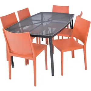 ROJAPLAST Set záhradného nábytku ZWMT-24 záhradný stôl 1 + 6 záhradných stoličiek MOSK ROJAPLAST Set záhradného nábytku ZWMT-24 záhradný stôl 1 + 6 záhradných stoličiek MOSK