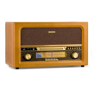 Auna Belle Epoque 1906 Retro Stereo Systém CD FM USB MP3 REC AUX Auna Belle Epoque 1906 Retro Stereo Systém CD FM USB MP3 REC AUX