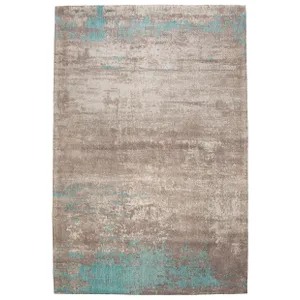 Estila Dizajnový vintage koberec Adassil v hnedo-modrom prevedení 240x160cm Estila Dizajnový vintage koberec Adassil v hnedo-modrom prevedení 240x160cm