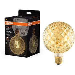 OSRAM atypická LED žiarovka E27 4,5 W Vintage 1906, teplá biela OSRAM atypická LED žiarovka E27 4,5 W Vintage 1906, teplá biela