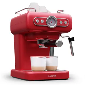 Klarstein Espressionata Evo, pákový kávovar, 950 W, 19 bar, 1,2 l, 2 šálky Klarstein Espressionata Evo, pákový kávovar, 950 W, 19 bar, 1,2 l, 2 šálky