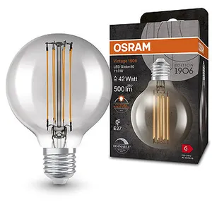 OSRAM stmievateľná vintage LED žiarovka E27 11 W GLOBE, teplá biela OSRAM stmievateľná vintage LED žiarovka E27 11 W GLOBE, teplá biela