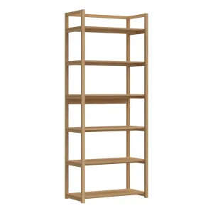 Regál Ludza 80 cm dub přírodní II Regál Ludza 80 cm dub přírodní II