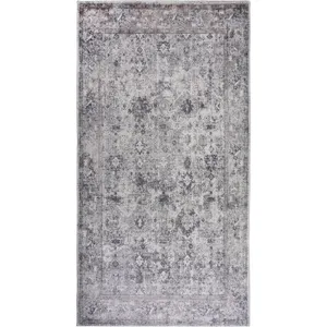Sivý prateľný koberec 80x150 cm Vintage Orient – Vitaus Sivý prateľný koberec 80x150 cm Vintage Orient – Vitaus