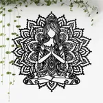 Boho mandala na stenu - Jogínka Boho mandala na stenu - Jogínka