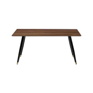 Duran jedálenský stôl 160x80 cm hnedý/čierny Duran jedálenský stôl 160x80 cm hnedý/čierny