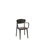ROJAPLAST Kreslo Mare Armchair čierne ROJAPLAST Kreslo Mare Armchair čierne