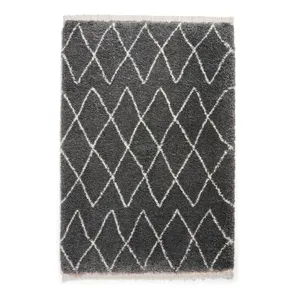 Tmavosivý koberec 160x230 cm Boho – Think Rugs Tmavosivý koberec 160x230 cm Boho – Think Rugs