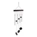 Závesná zvonkohra v striebornej farbe Esschert Design, 58 cm Závesná zvonkohra v striebornej farbe Esschert Design, 58 cm