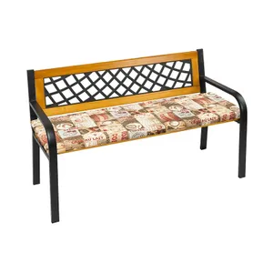 Bellatex Sedák na lavicu hladký Káva, 40 x 120 cm Bellatex Sedák na lavicu hladký Káva, 40 x 120 cm