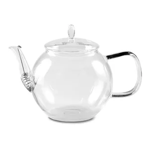 Feelino Sklenený džbán 1300 ml | borosilikátové sklo | s uzáverom a čajovým sitkom Feelino Sklenený džbán 1300 ml | borosilikátové sklo | s uzáverom a čajovým sitkom