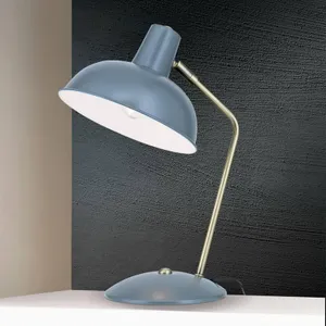 Orion Vintage vzhľad – stolná lampa Fedra sivá, Pracovňa / Kancelária, Kov, E14, 40W, K: 37.5cm Orion Vintage vzhľad – stolná lampa Fedra sivá, Pracovňa / Kancelária, Kov, E14, 40W, K: 37.5cm