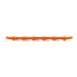 Oranžový kovový nástenný vešiak Retro – Spinder Design Oranžový kovový nástenný vešiak Retro – Spinder Design